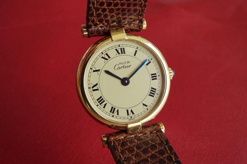Cartier VLC Vendome SM Roman Dial - Ladies - w Box