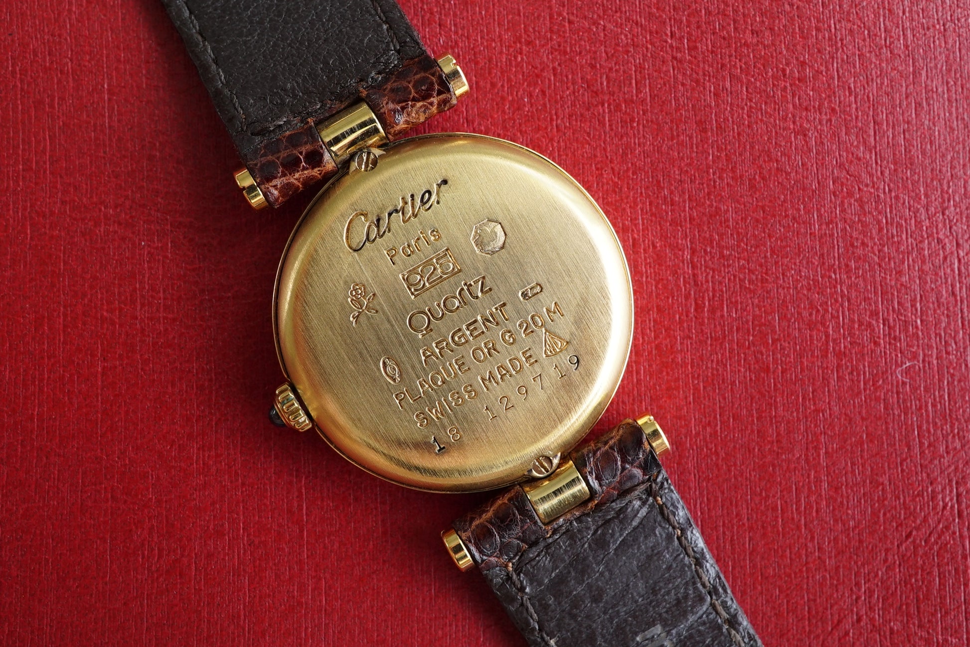 Cartier VLC Vendome SM Roman Dial - Ladies - w Box