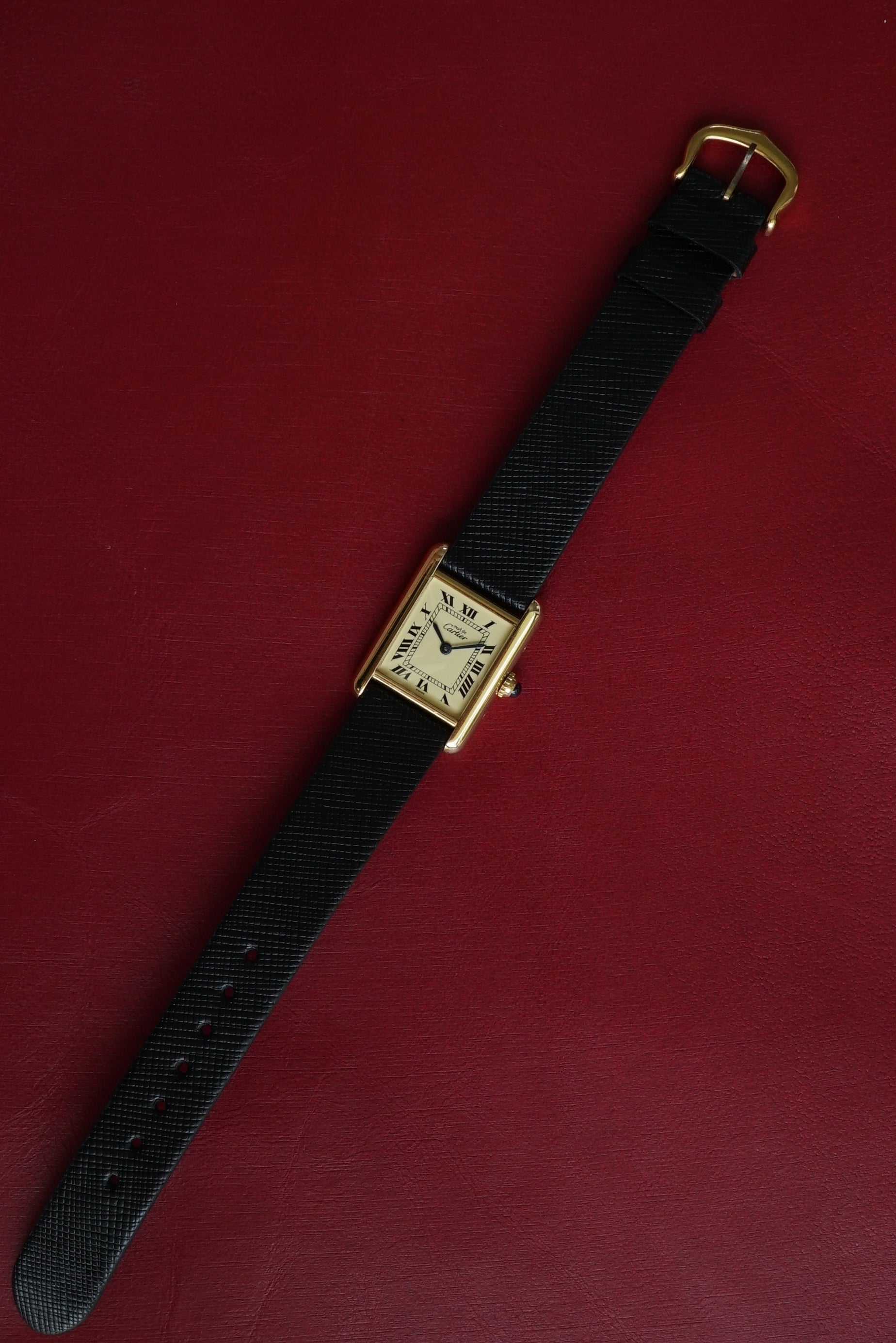 Cartier Tank Must SM ref 1613 - Ladies - Full Set Box & Papers from 1996