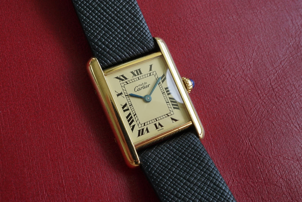 Cartier Tank Must SM ref 1613 - Ladies - Full Set Box & Papers from 1996