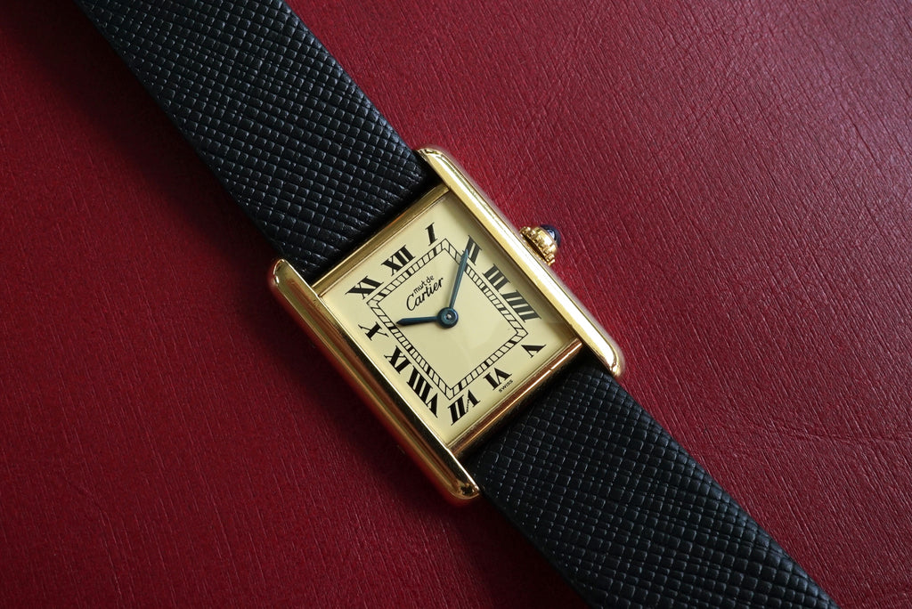 Cartier Tank Must SM ref 1613 - Ladies - Full Set Box & Papers from 1996