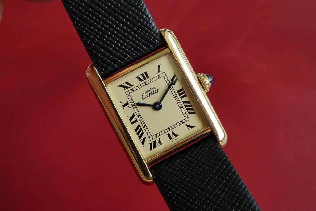 Cartier Tank Must SM ref 1613 - Ladies - Full Set Box & Papers from 1996
