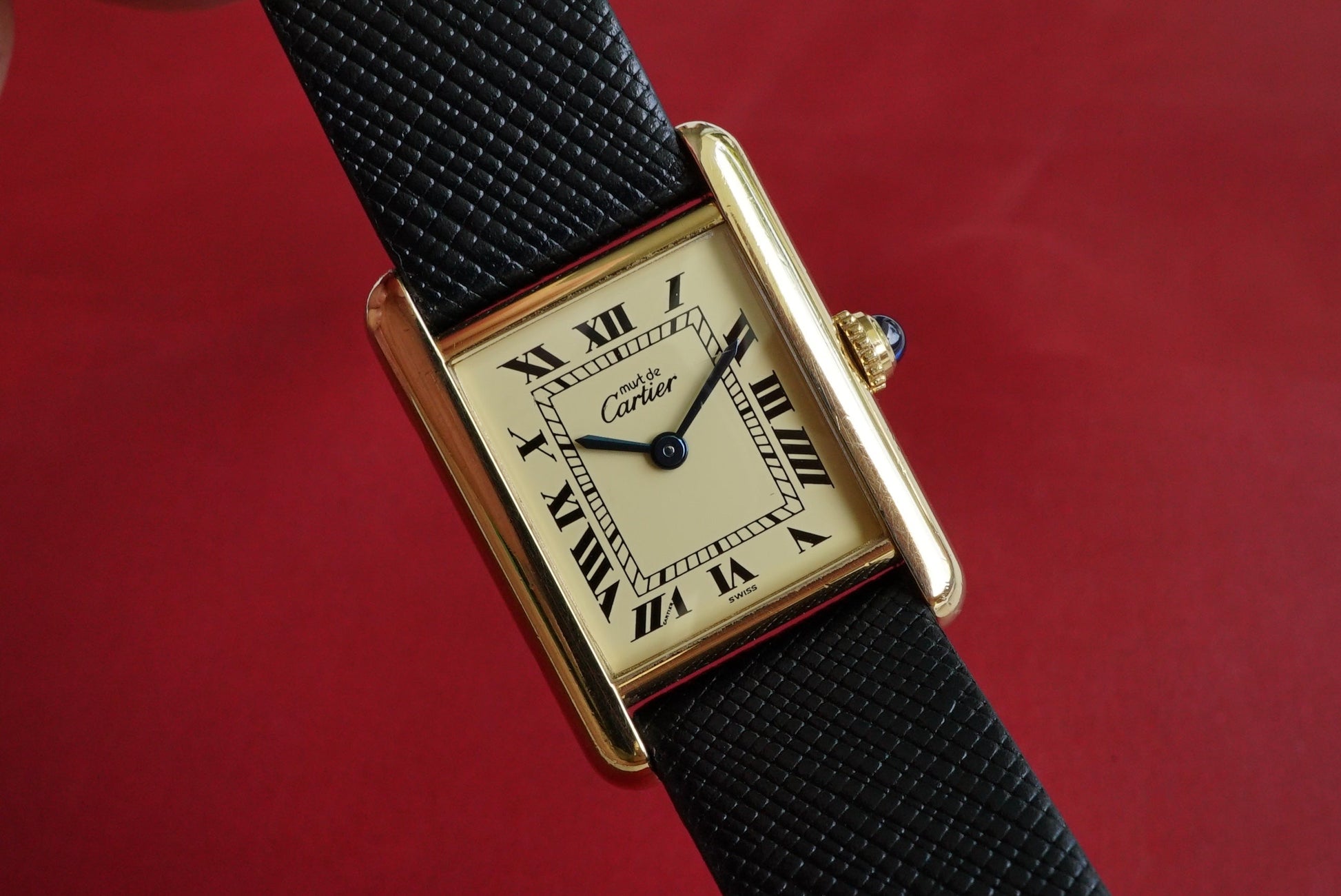 Cartier Tank Must SM ref 1613 - Ladies - Full Set Box & Papers from 1996