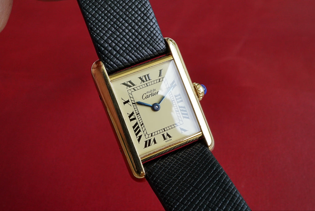 Cartier Tank Must SM ref 1613 - Ladies - Full Set Box & Papers from 1996