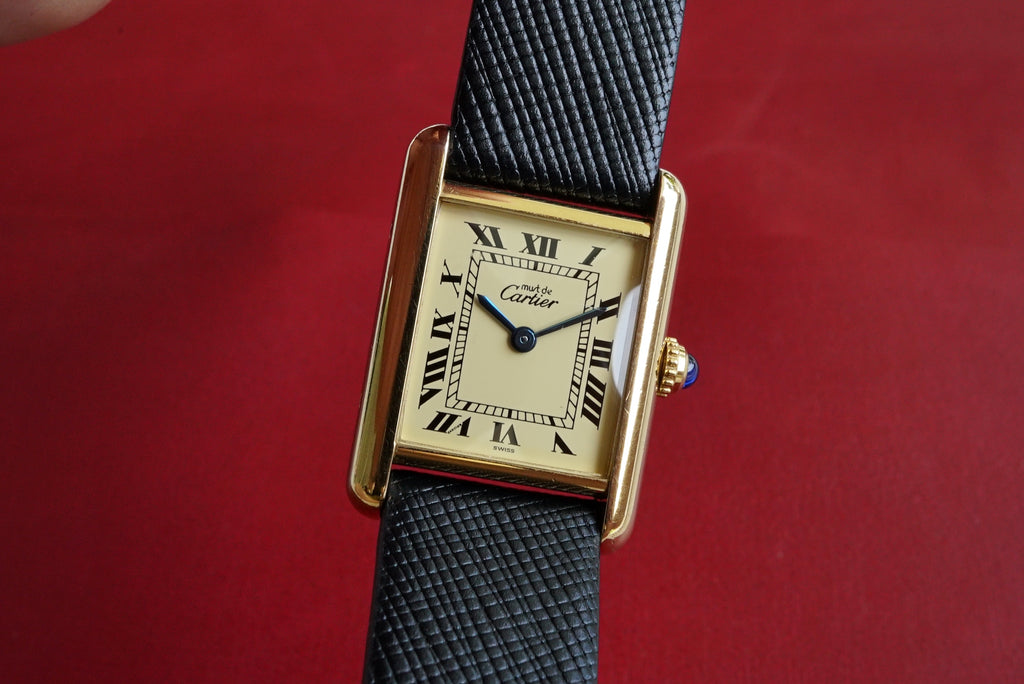 Cartier Tank Must SM ref 1613 - Ladies - Full Set Box & Papers from 1996