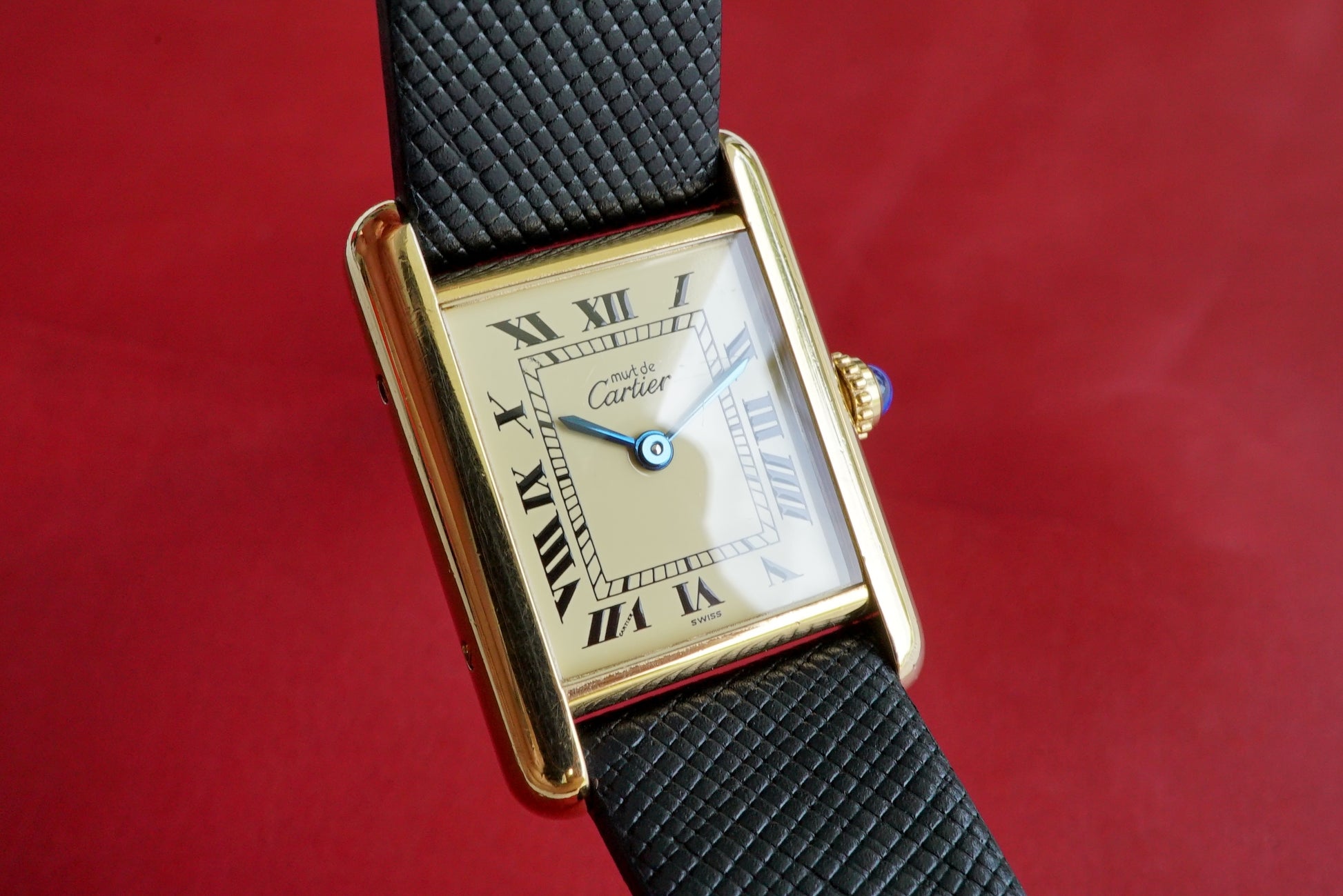 Cartier Tank Must SM ref 1613 - Ladies - Full Set Box & Papers from 1996