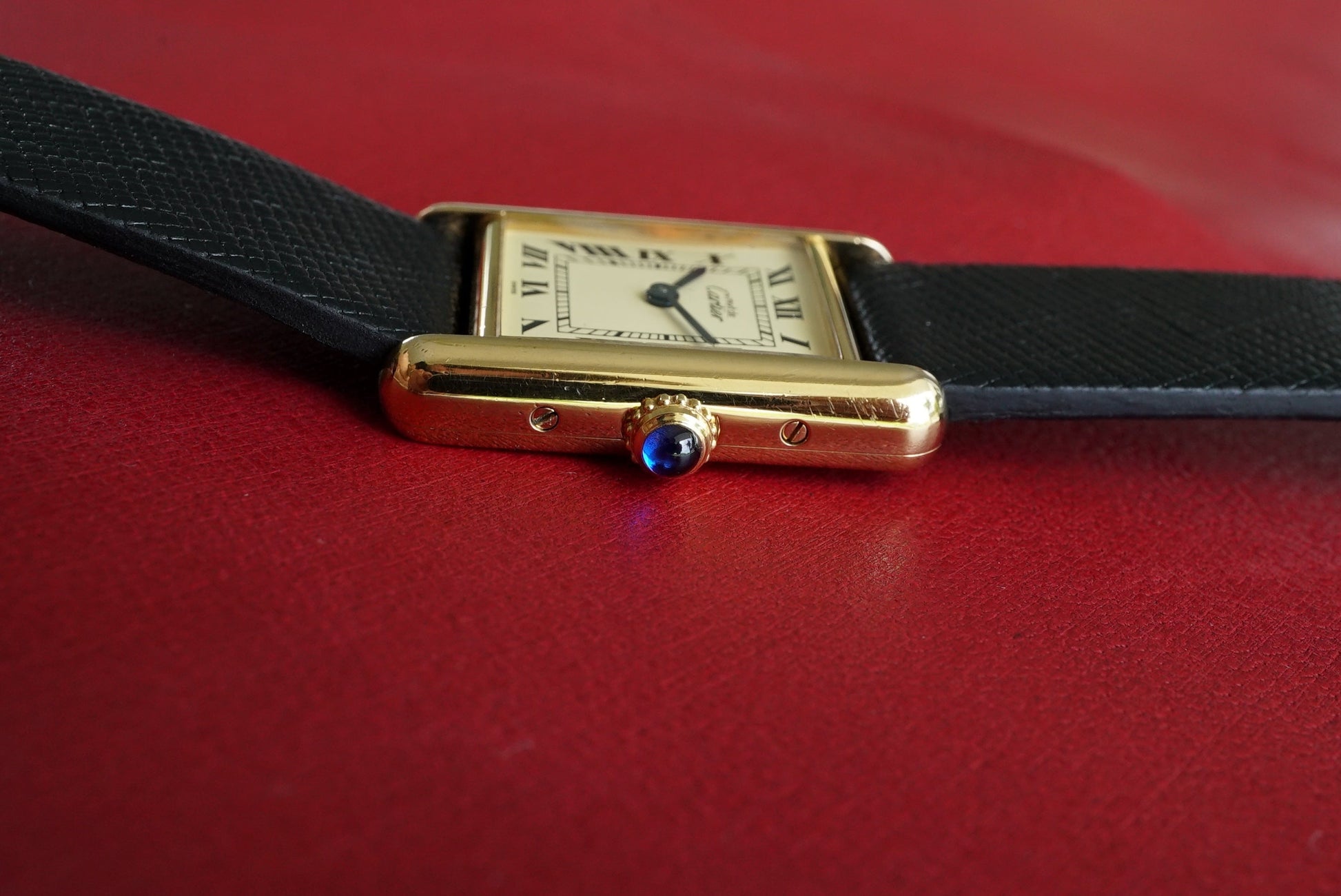 Cartier Tank Must SM ref 1613 - Ladies - Full Set Box & Papers from 1996