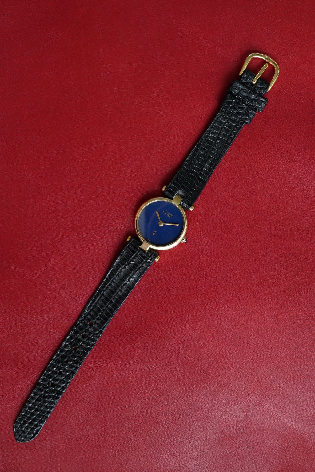 Cartier VLC Vendome SM Blue Lapis - Ladies - 1990's
