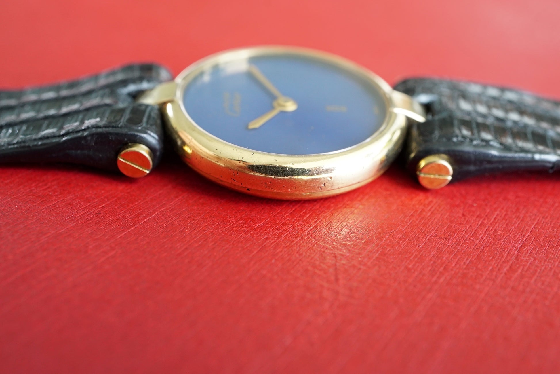 Cartier VLC Vendome SM Blue Lapis - Ladies - 1990's