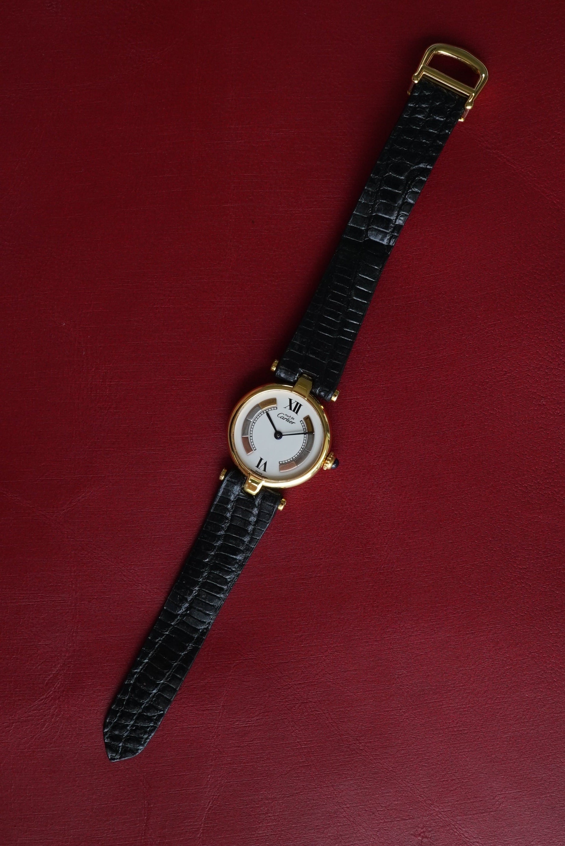 Cartier VLC Vendome SM White Trinity - Ladies - 1990's