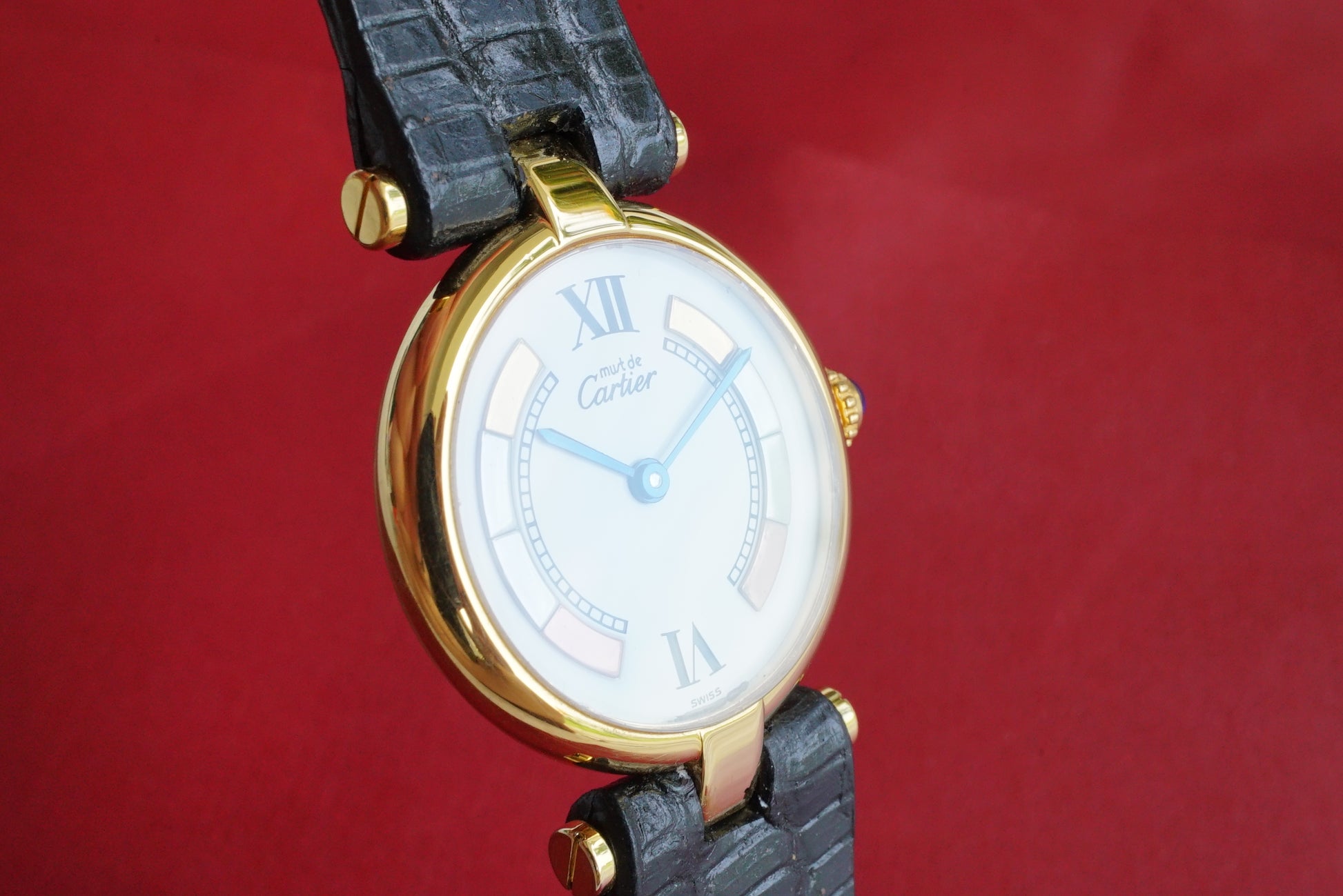 Cartier VLC Vendome SM White Trinity - Ladies - 1990's