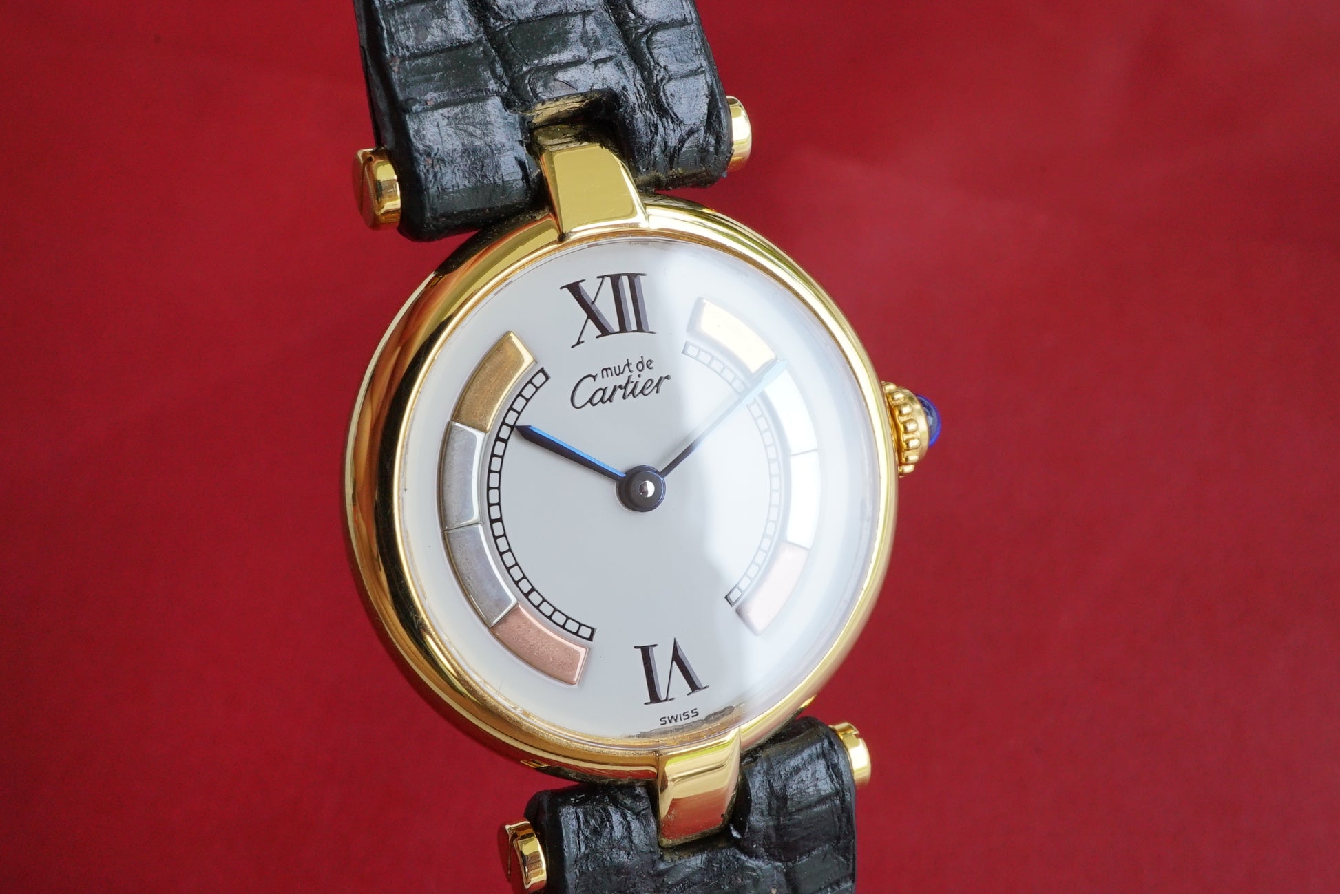 Cartier VLC Vendome SM White Trinity - Ladies - 1990's