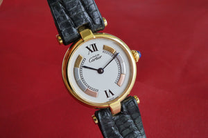 Cartier VLC Vendome SM White Trinity - Ladies - 1990's