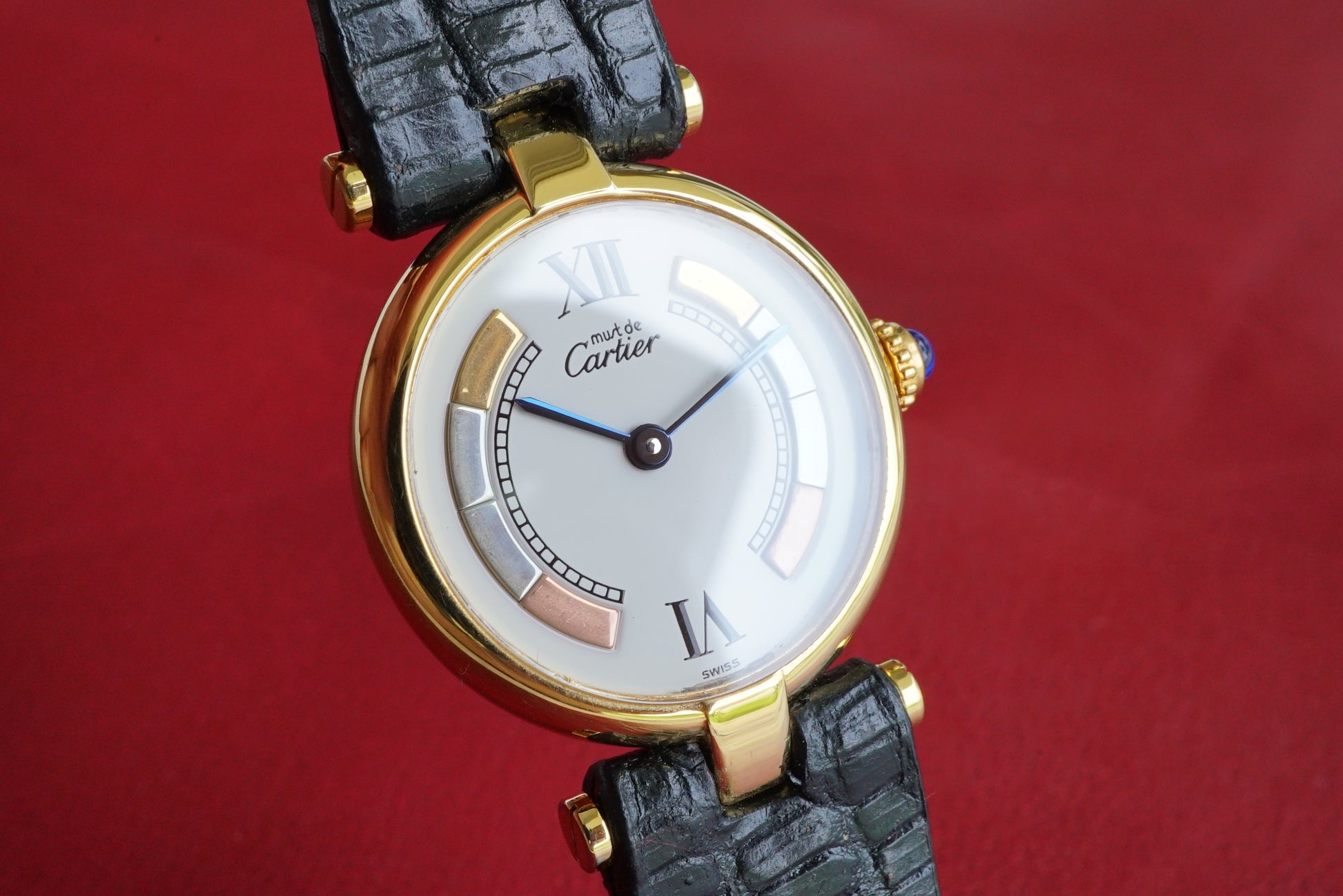 Cartier VLC Vendome SM White Trinity - Ladies - 1990's