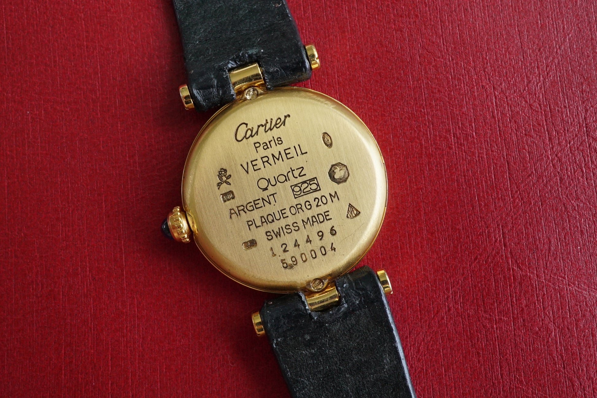 Cartier VLC Vendome SM White Trinity - Ladies - 1990's