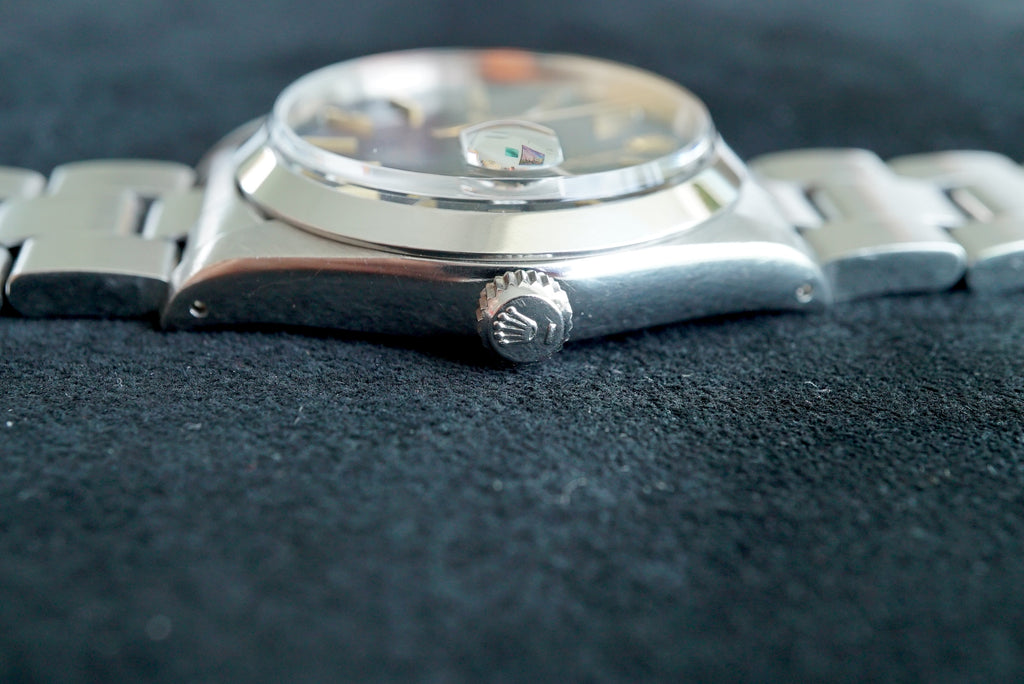 Rolex Oysterdate ref 6694 from 1977 - Blue dial