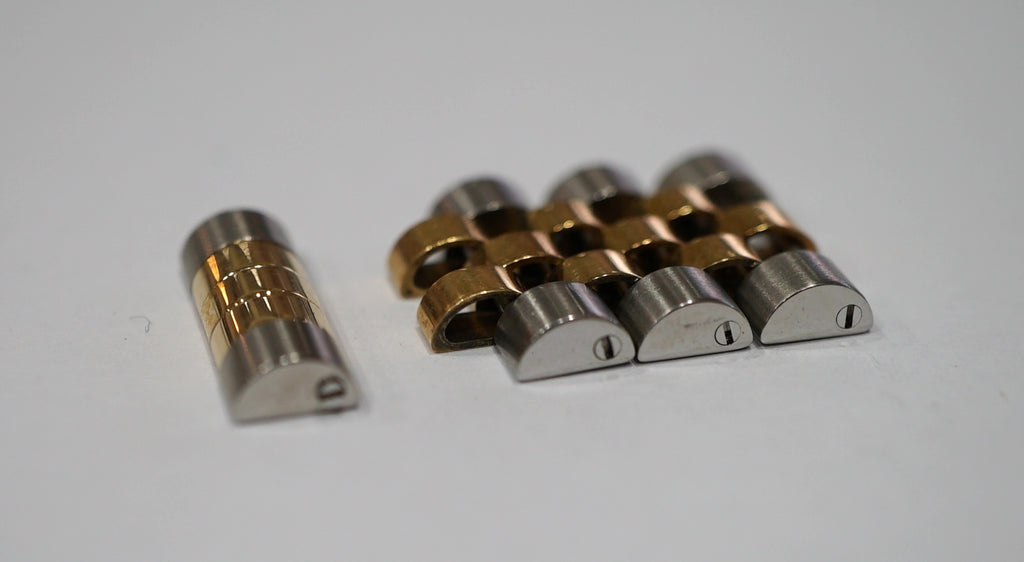 Rolex Datejust hollow jubilee two-tone link 15,5mm 62523H - steel & 18k gold