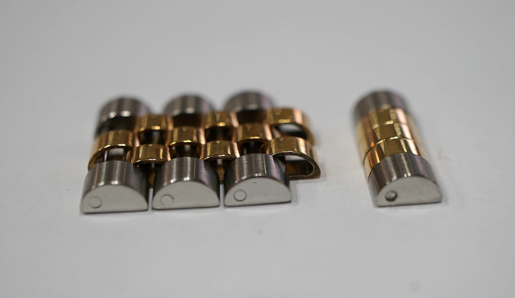 Rolex Datejust hollow jubilee two-tone link 15,5mm 62523H - steel & 18k gold
