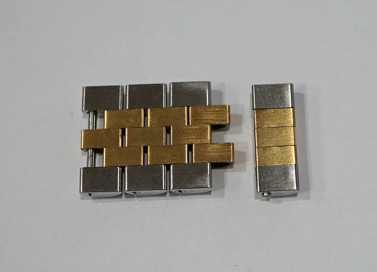 Rolex Datejust hollow jubilee two-tone link 15,5mm 62523H - steel & 18k gold
